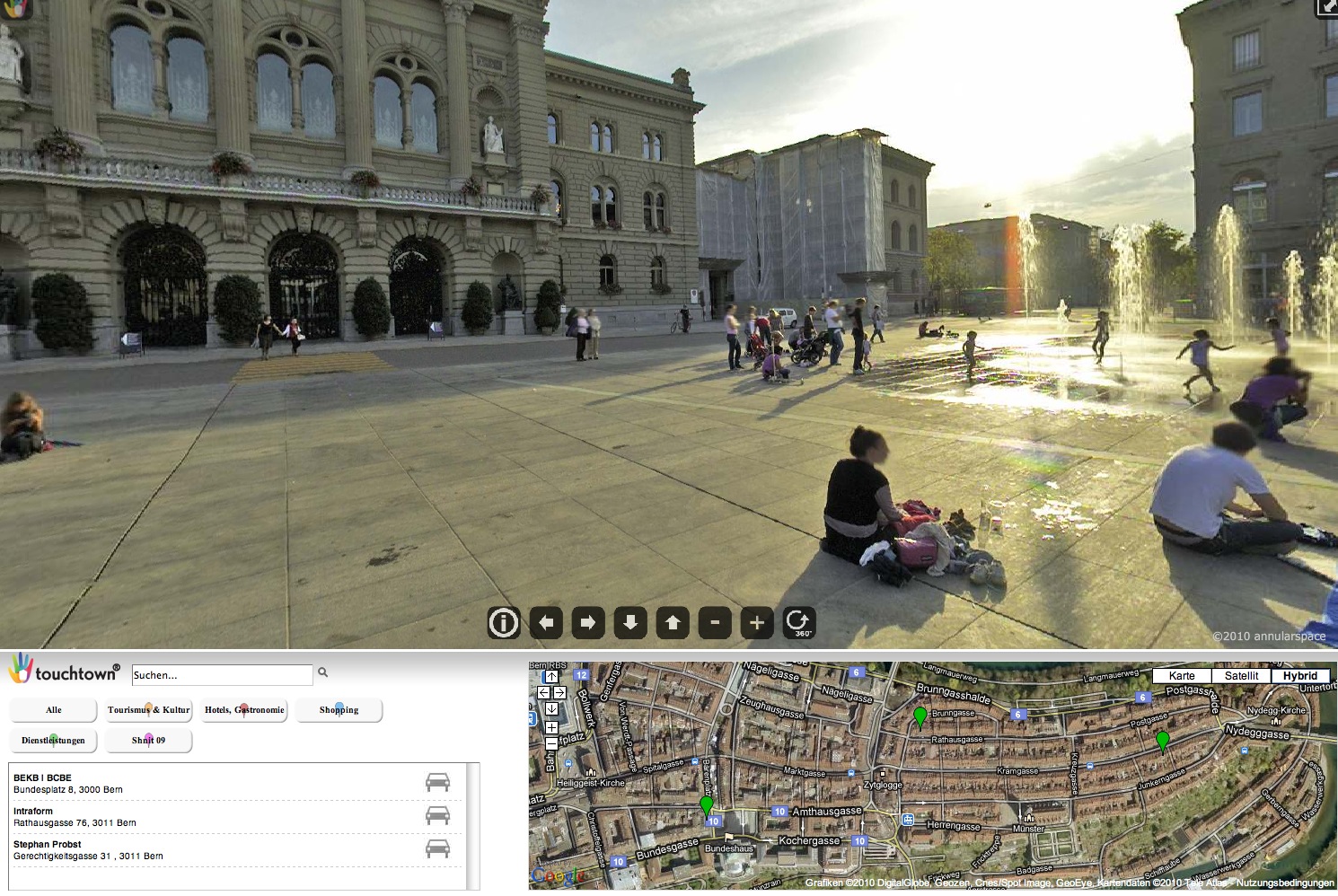 Die Stadt Bern in 3D erleben